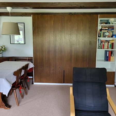 Appartement In Hus Signal Met Prachtig Uitzicht Op De Bergen Klosters Kültér fotó